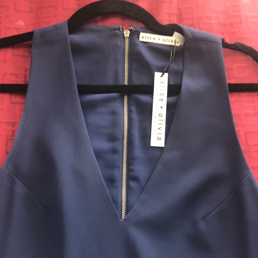 Alice + Olivia NWT blue dress - Picture 7 of 7